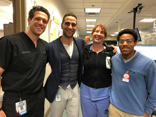 Dr. Marc Cohen’s English 105 Class Collaborates with UNC Emergency Department in Immersive Shadowing Experience