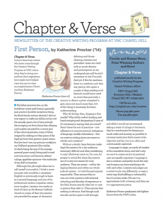 Chapter & Verse 2015